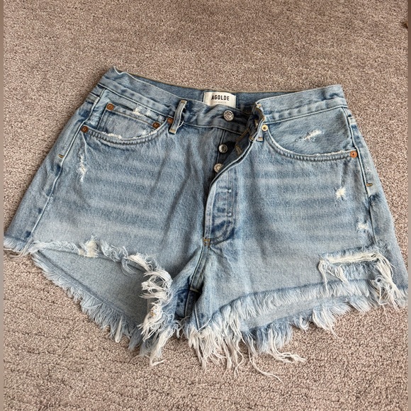 Agolde Pants - Agolde Parker jeans shorts